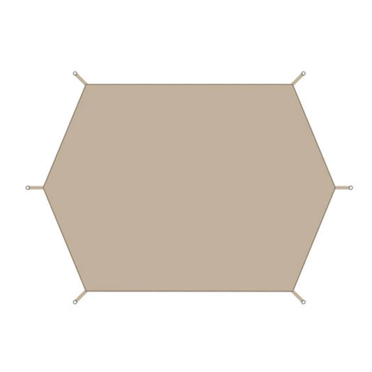 Foot print til small glamping telt