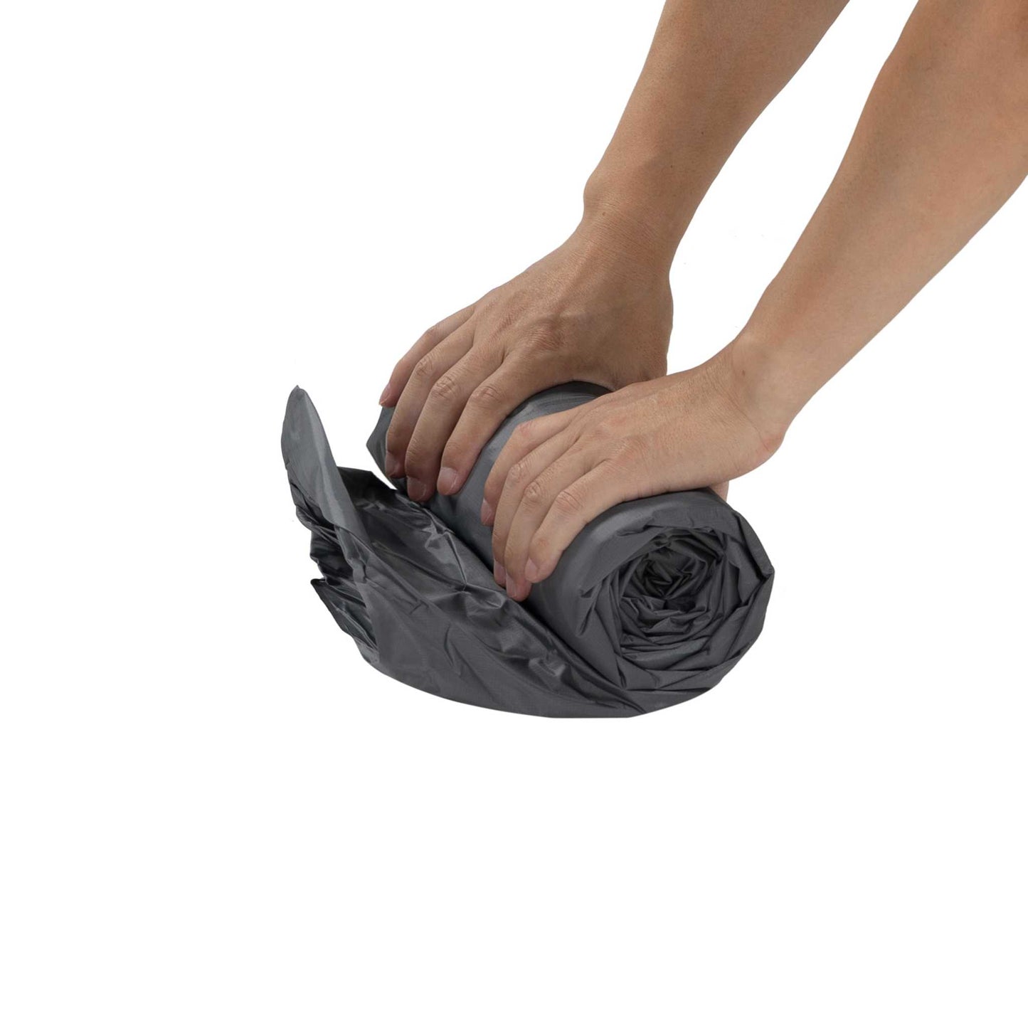 Ultralet liggeunderlag - 12 cm - Indbygget pude og fodpumpe