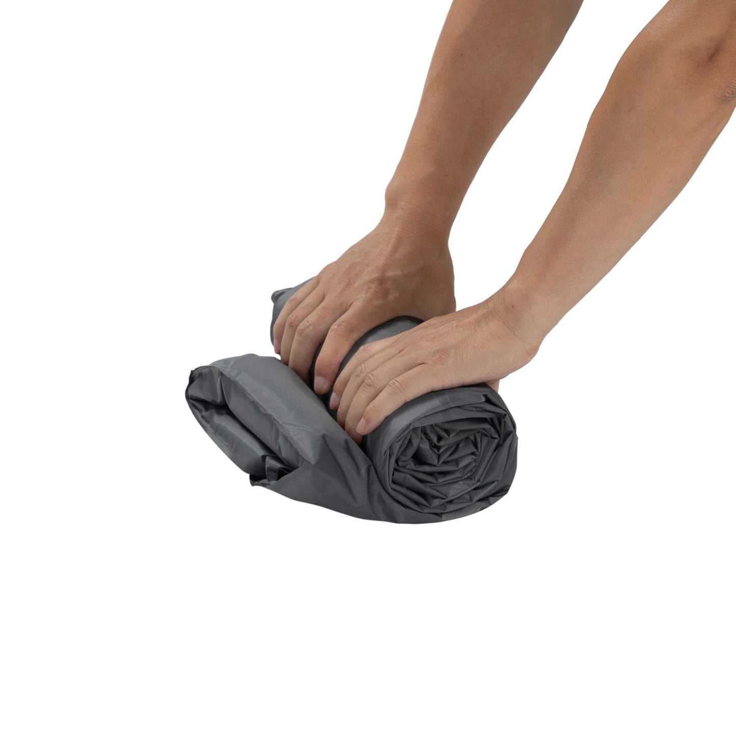 Ultralet liggeunderlag - 10 cm - Indbygget pude og fodpumpe
