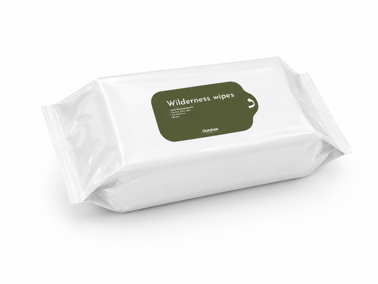 Wilderness wipes - Nedbrydelige vådservietter (80 stk)
