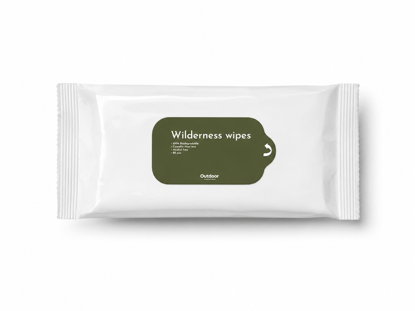 Wilderness wipes - Nedbrydelige vådservietter (80 stk)