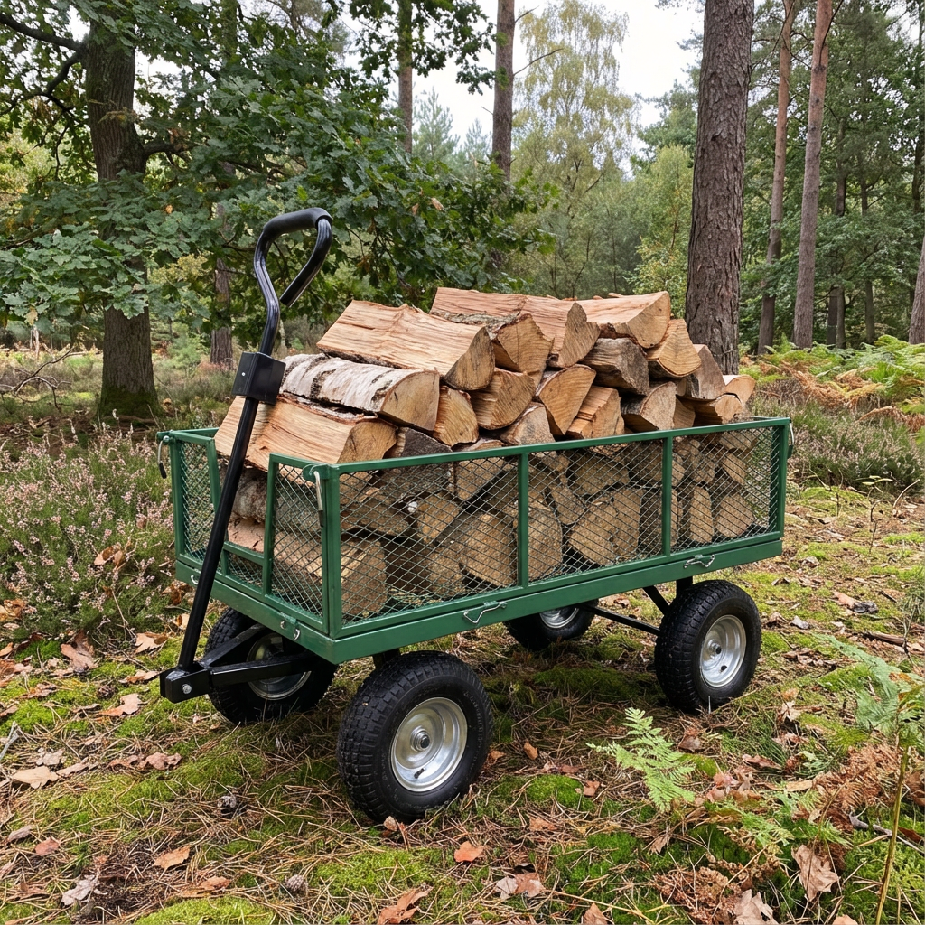 Trækvogn ekstra robust - max 500 kg