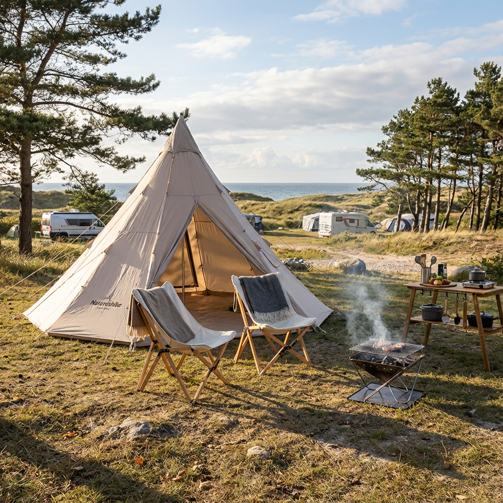 Glamping tipi telt - Medium