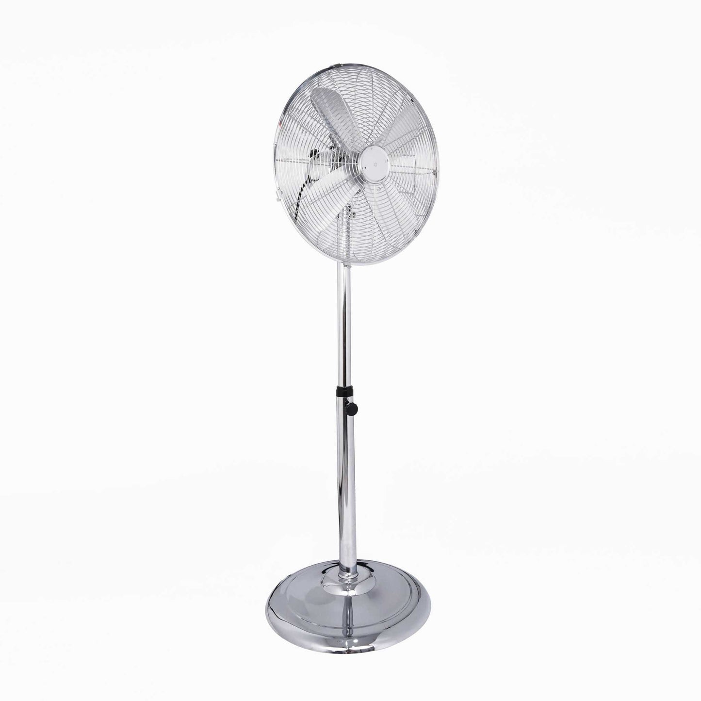 Gulvventilator i stål - Ø40 cm.