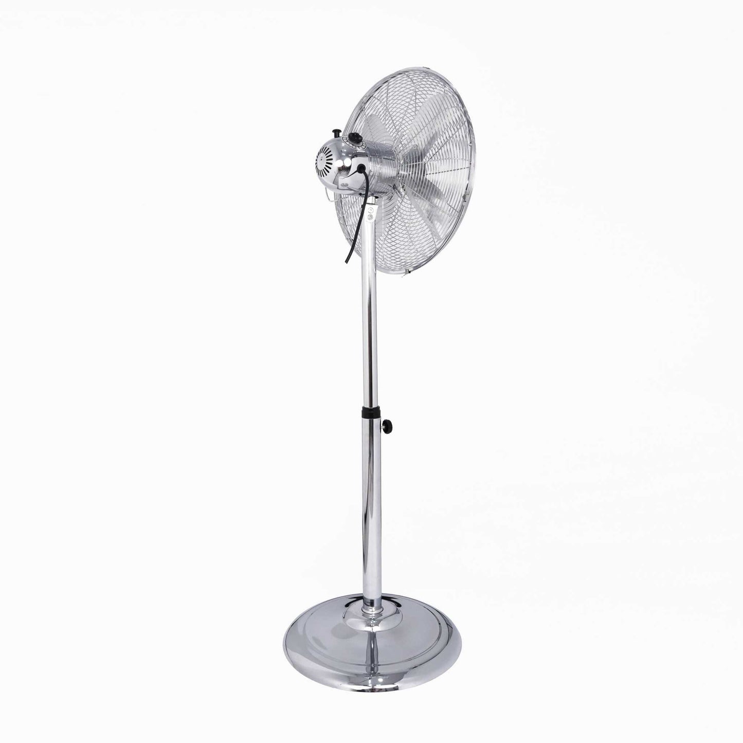 Gulvventilator i stål - Ø40 cm.