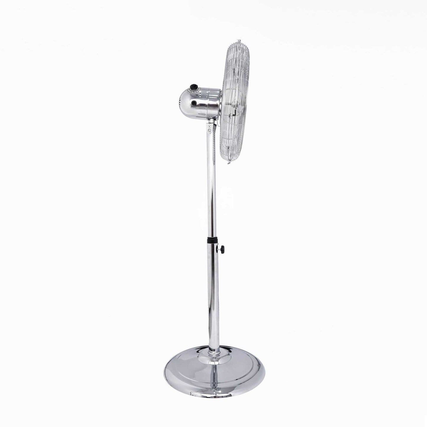 Gulvventilator i stål - Ø40 cm.