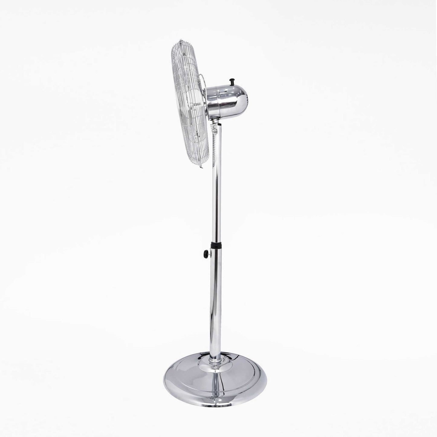 Gulvventilator i stål - Ø40 cm.