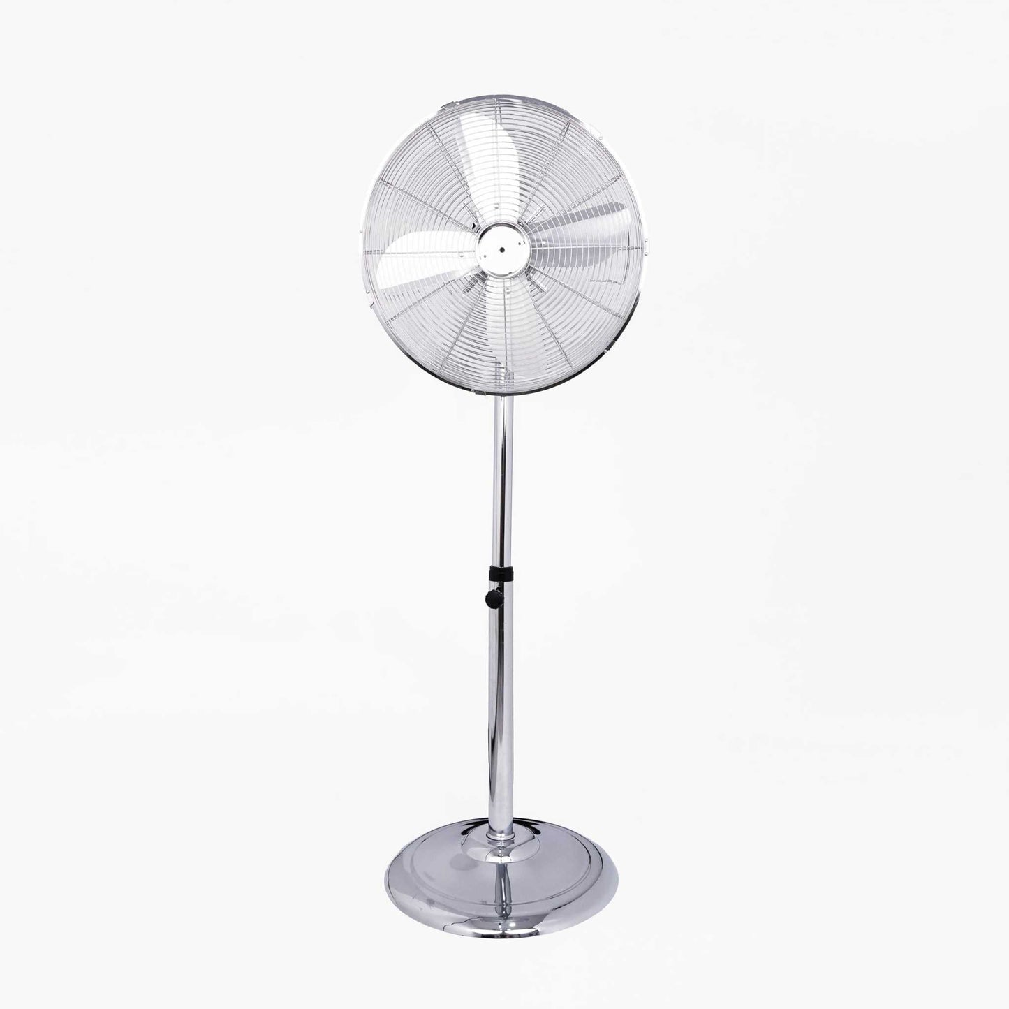 Gulvventilator i stål - Ø40 cm.