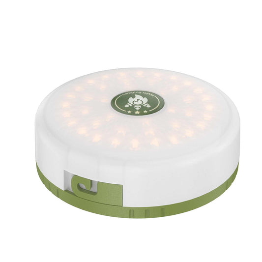 Genopladelig lampe med lyskæde