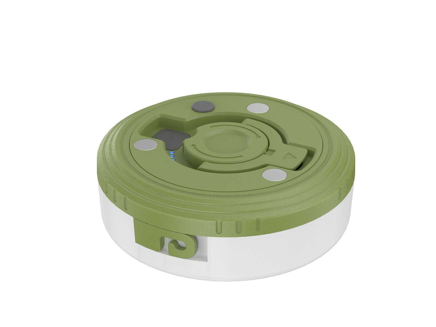 Genopladelig lampe med lyskæde
