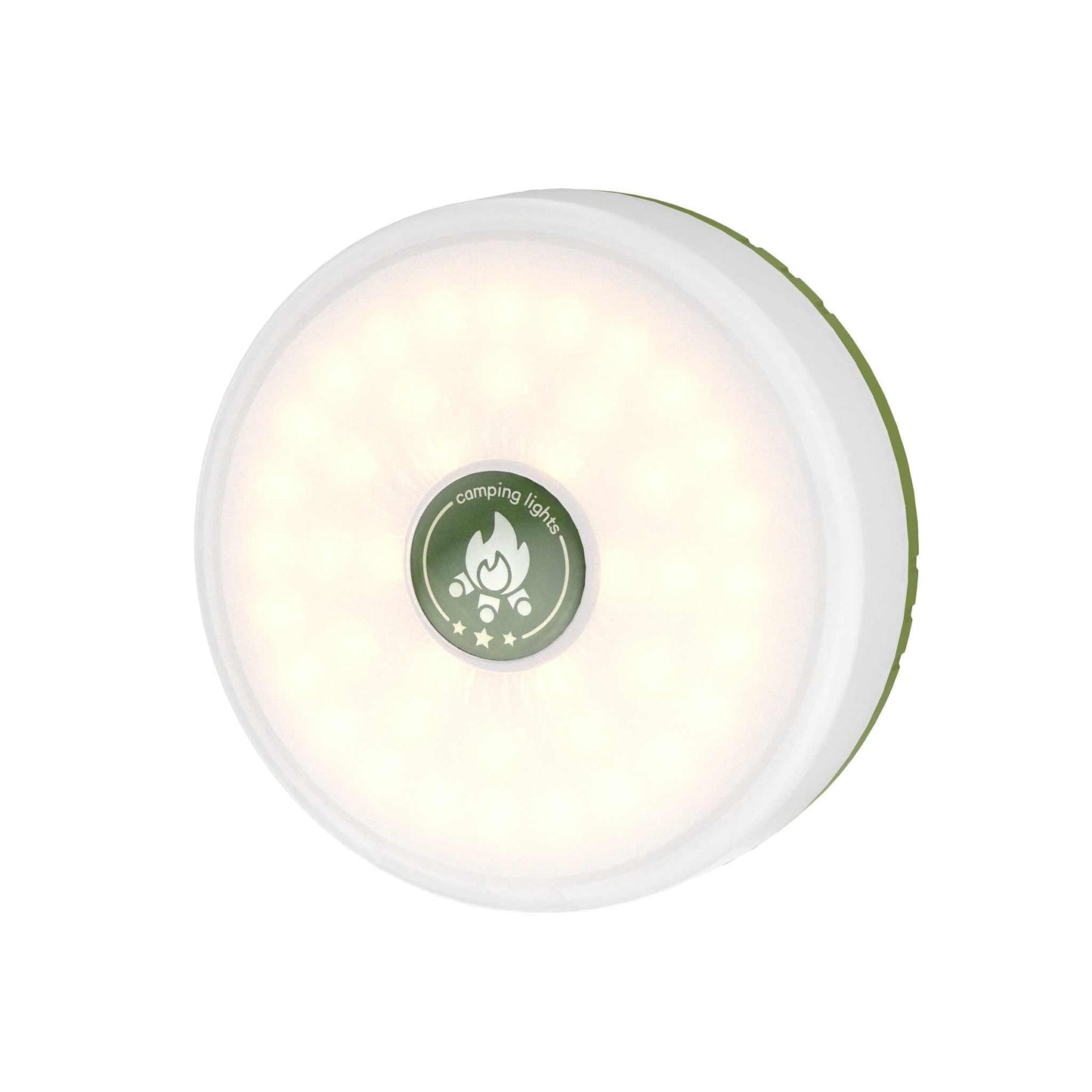 Genopladelig lampe med lyskæde