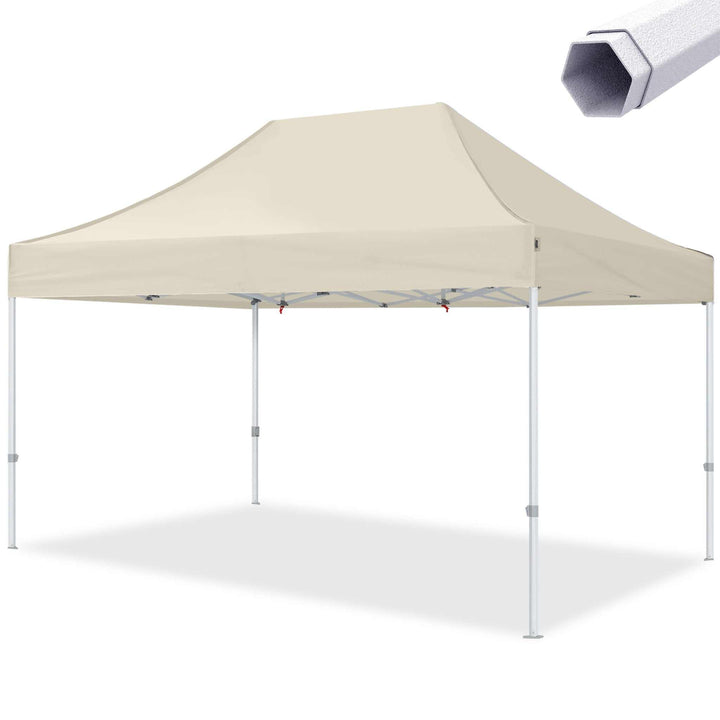 Pavillon Easy Up - 3x4,5m - Sekskantet stål