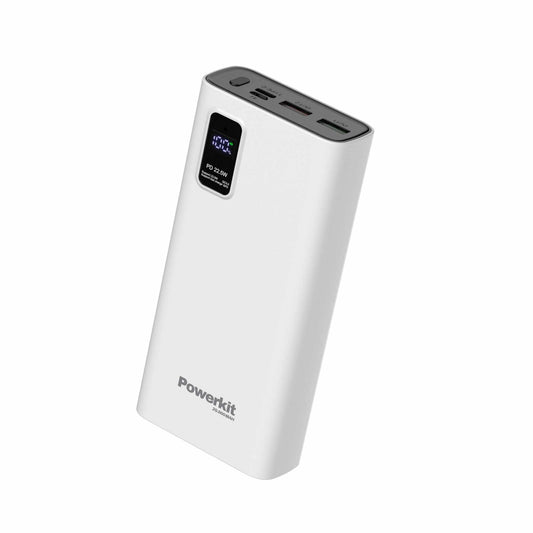 Powerbank 20.000 mAh - hurtigopladning - indbygget display