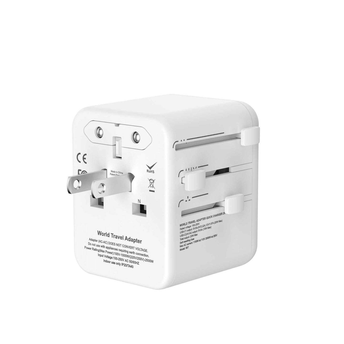 Universal rejseadapter
