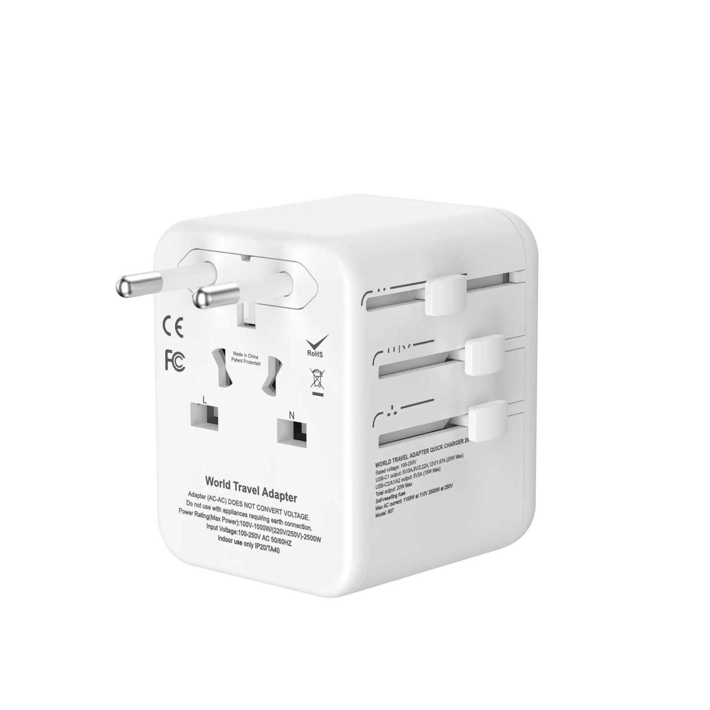 Universal rejseadapter