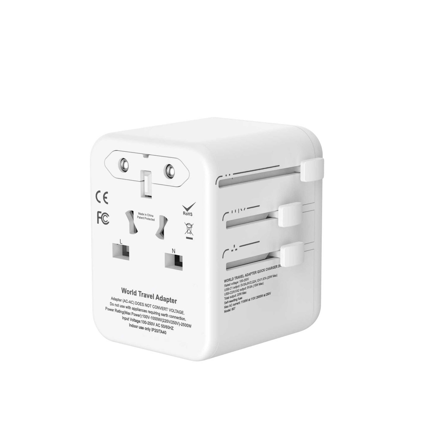Universal rejseadapter