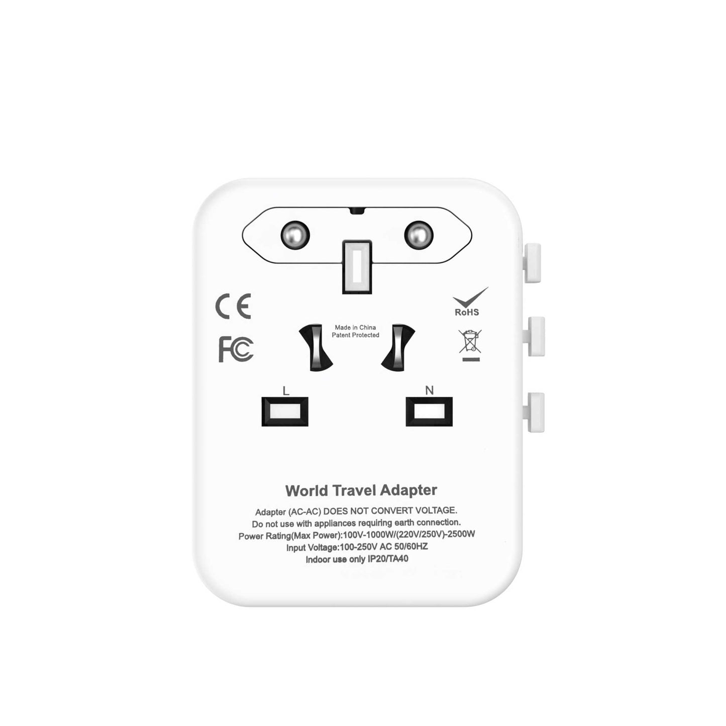 Universal rejseadapter