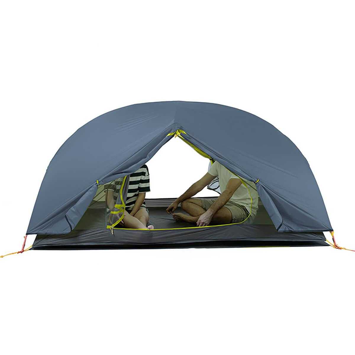 2-personers telt - Mongar ultralet dome, vejrbestandigt og letvægtsdesign, ideelt til sommer og vinter camping.