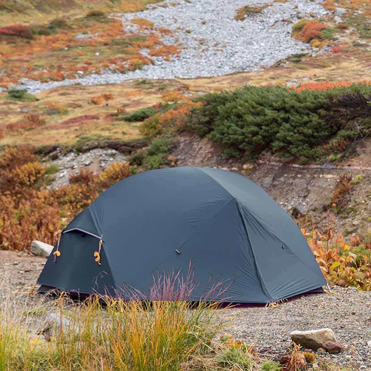 2 personers Mongar ultralet dome telt i naturen