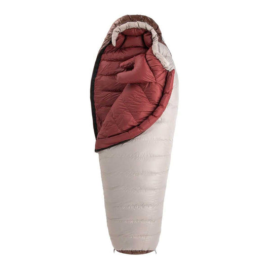 Dunsovepose mummy for 0° temperatures, lightweight, nylon material, 205 cm length.