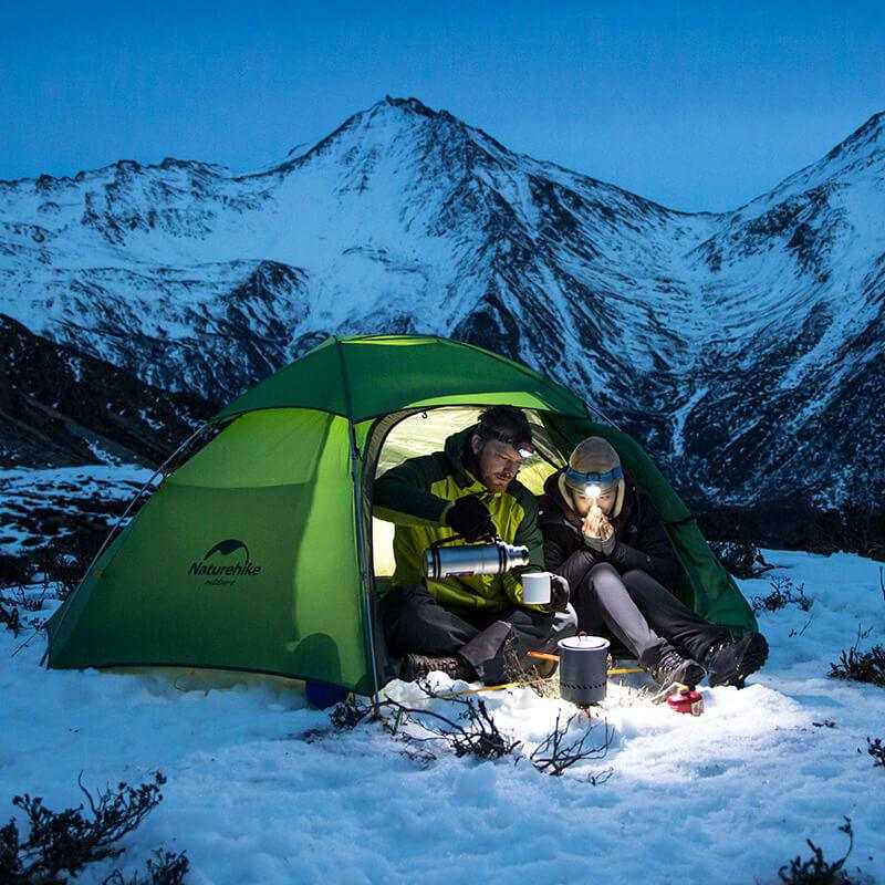 2 personers letvægtstelt - Cloud peak 2, vintercamping, robust og vandtæt telt.